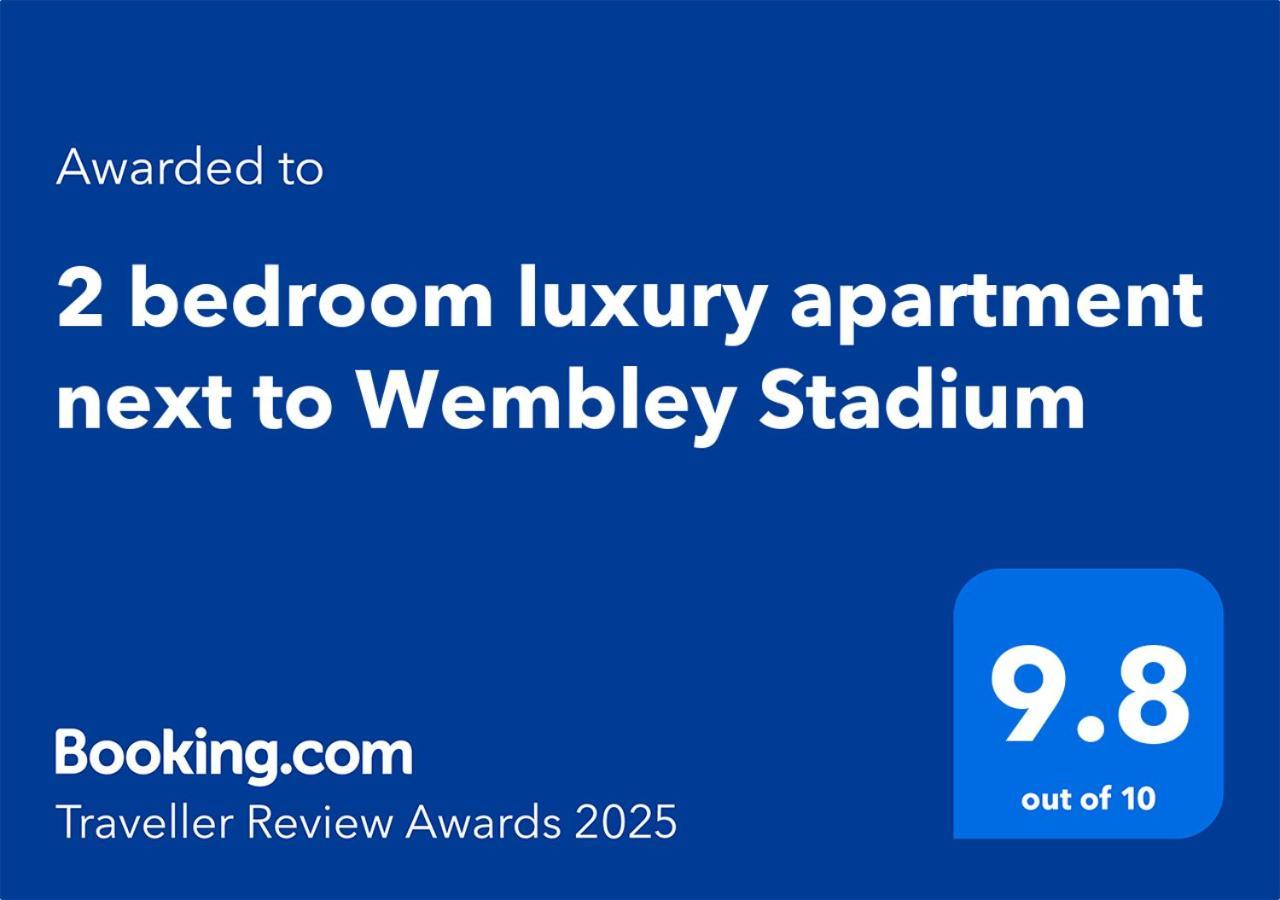 2025 Award Winning - 2 Bedroom Luxury Apartment Next To Wembley Stadium Londyn Zewnętrze zdjęcie